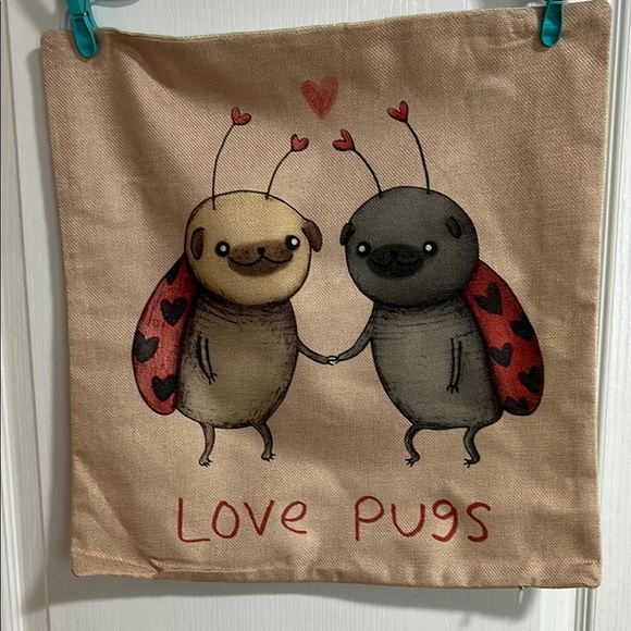 Jacket Pugtato and Love Pugs Pet Cushion Covers - Picture 4 of 9